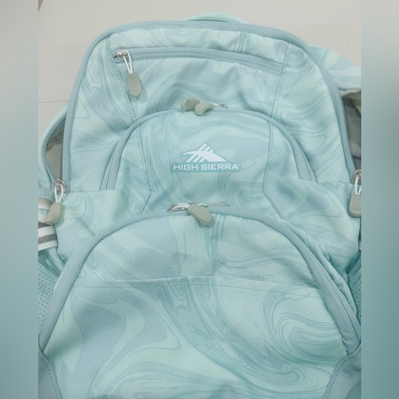 High Sierra‎ Swoop Backpack, Bookbag Fits most 17” Laptops, Waves - Picture 12 of 12